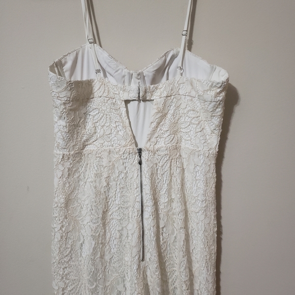NBD X Naven Allie WHITE lace jumpsuit - Picture 6 of 11